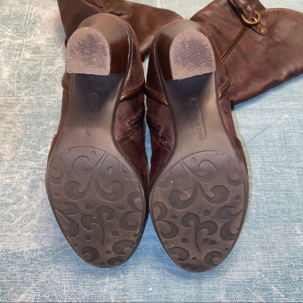Leather Heeled Boots - Picture 8 of 8